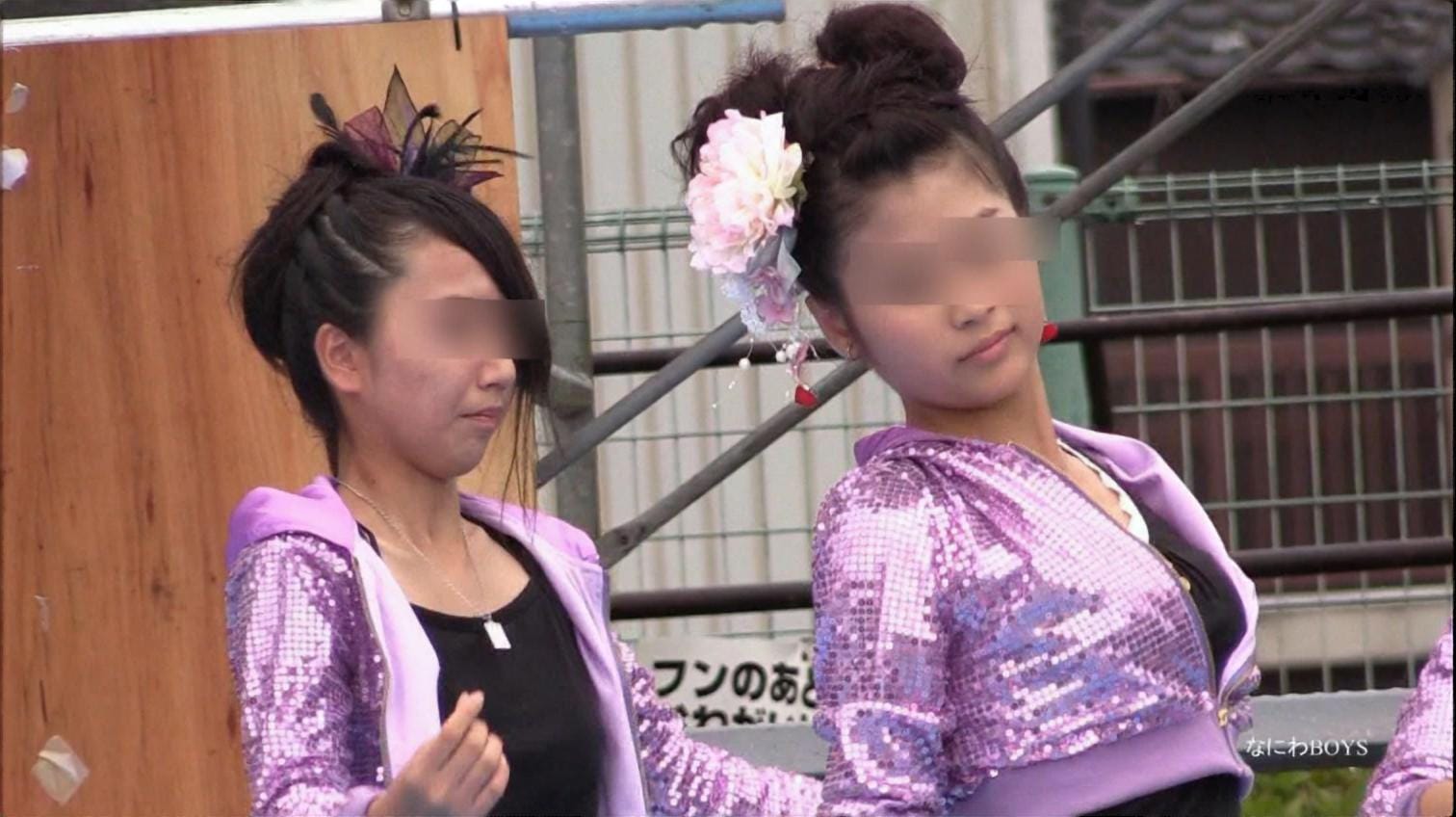 なにわガールズ３７９　祭りの醍醐味 DE 白生パンティー参上や！
