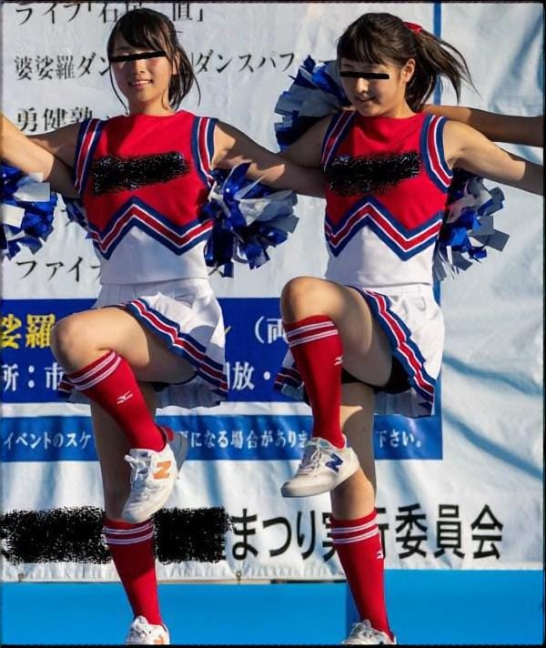 【写真高画質】チア２７　【悲報】黒スパッツだと思ったがよく見たらはみパンしていた件Part.1 Kの者