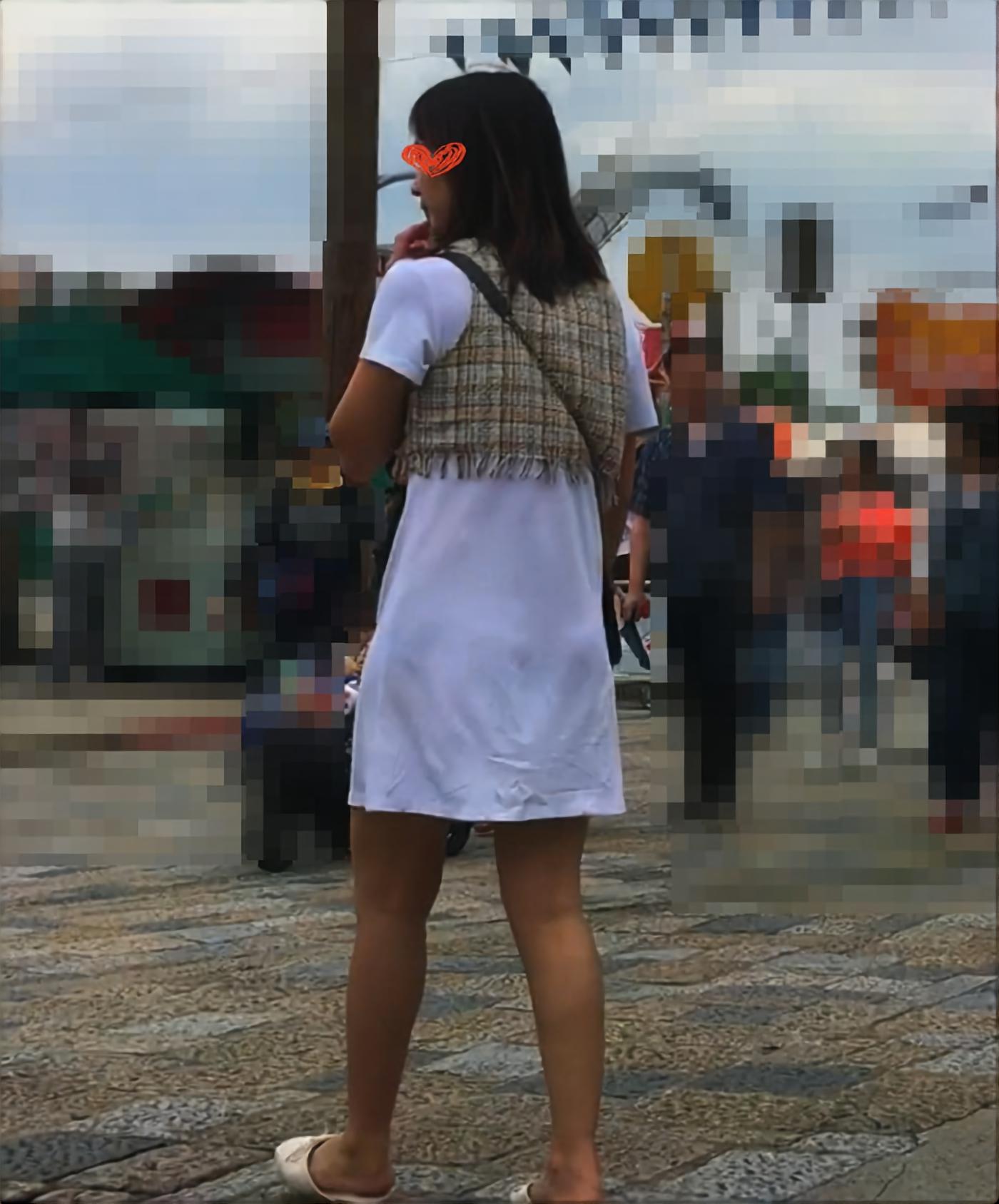 【4K街撮り】透け透けTシャツのお姉さん 画像つき詳細レビュー