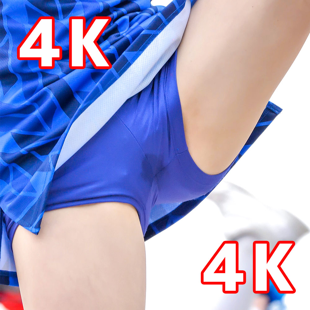 伝説のチアチーム演技。鮮明な4K映像で股間がぐっしょり濡れている事が判明してしまう（すぽチァン：ぷるぷるチア 4K(03)）