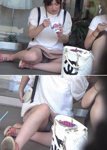 orignate-pcolle：丸見え！！かわいい私服女子のつやつやパンツ 再編集高画質pcolle ver.