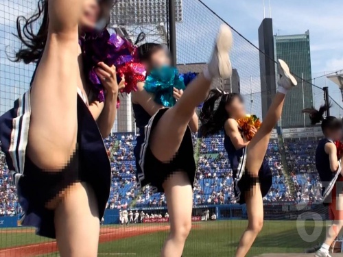Japanese Omatsuri：大迫力の大学野球応援スタンツ！ハイキックでアンスコ全開！東京◯大学野球応援シリーズ