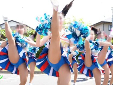 メロン：祭りだチア vol.9 【4K】 ルックス最上級！Kチアダンス 美女のラインダンスに興奮MAX!!