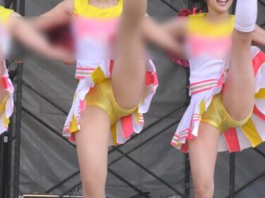 【Pcolle】≪4K≫貴重なお尻突き出しのあるチアダンス：LOCKON
