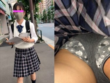 めくりとさかさ008 シンプル白パン＋めくりバレ：ライト