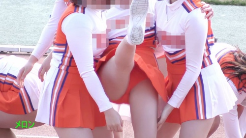 祭りだチア vol.34 衝撃！白P全開！お嬢様、何かお忘れですよ!!!JDチアリーディング：メロン