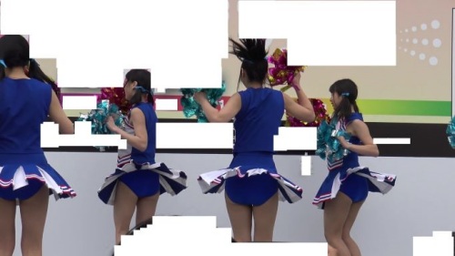 ノースリ青ユニ青アンが最高なKチアダンス演技＿アイドル顔のあの子のターン演技は見えすぎ①：rnmfucm