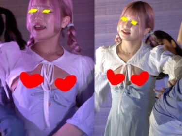 4K版【A】044 -綺麗な内側衣装をチラり-