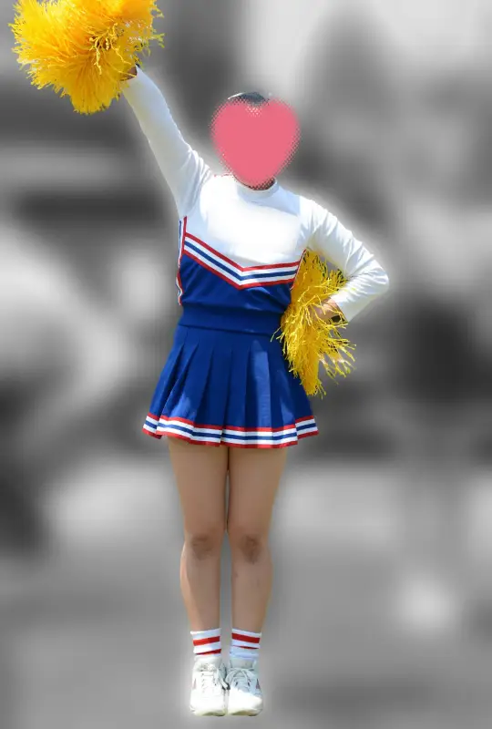 スマイル抜群!地方の青色ア〇スコチア② ~見事なVジャン開脚!美脚揃いのチア~ 画像つき詳細レビュー