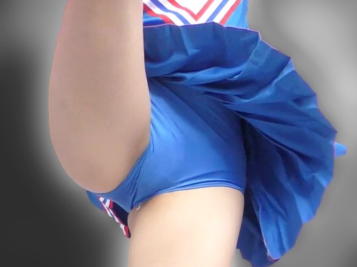 【風見撮本気モード】プリ尻チアガール魔法伝説！チア４K動画：風見撮