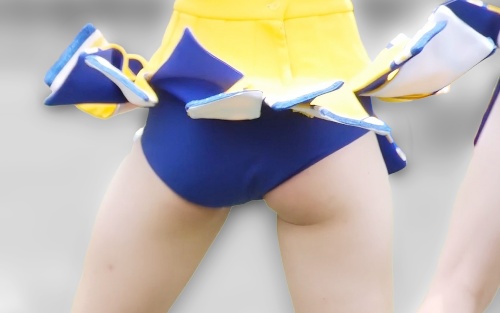 祭りだチア vol.96 西の応援団JDチア 体育会系美女が見せます 青アン！焦らしのハイキック！：メロン