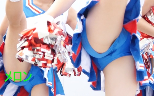 祭りだチア vol.104 【4K】 M夏祭り第三弾！ふくらみ！食い込み！股染みも！？ ヒップホップ系Kチアダンス：メロン