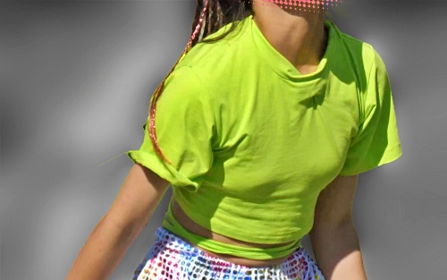 微揺れに薄ポチ疑惑 締め付け弱の可愛いSweetダンサーの単体作品｜690-351