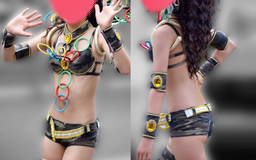 サンバ05【静止画700枚、ミリタリー美少女達】：カメコ屋