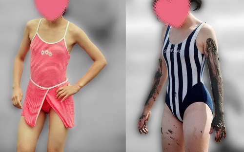 【濃青研/MICK88】夏のお嬢様　su312（運動の時間！水着編写真集SUP3-12）