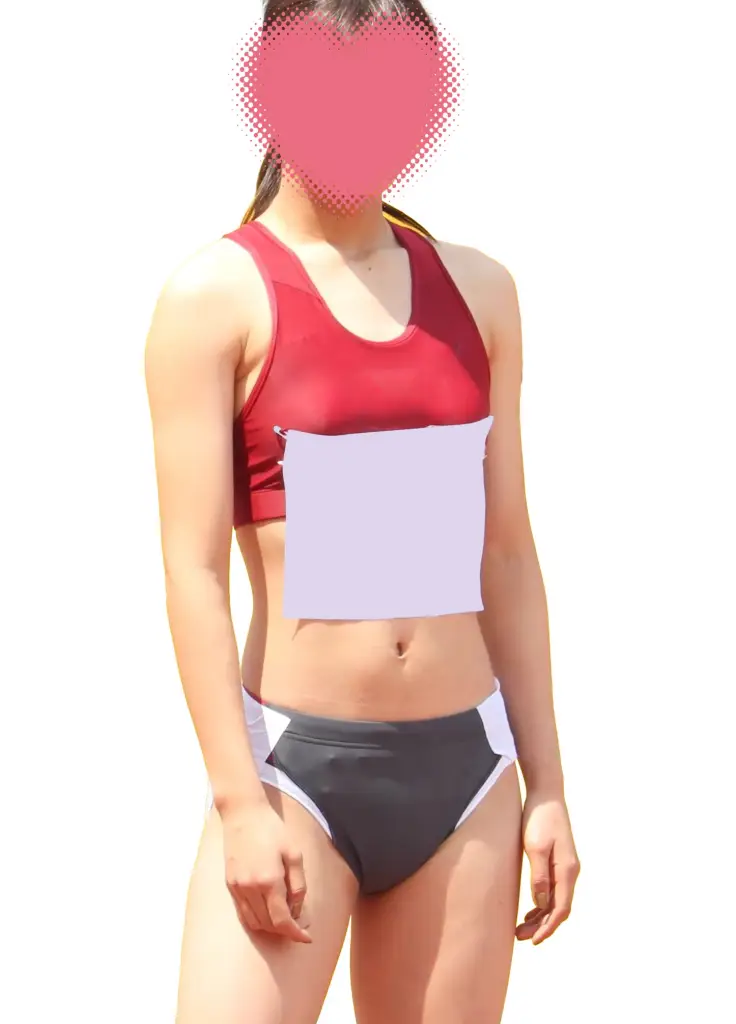 【AIリマスター】AIR_0421_03 大きめスパッツだった有名美人選手がブルマになったらフロント部分のシワシワがうまく隠せて 画像つき詳細レビュー