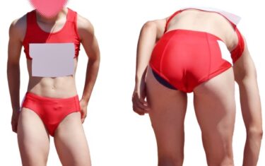 【AIリマスター】0473_02_01 話題を攫ったハイレグデサ○ト赤ユニを纏ったチャンピオンの姿が高画質で復活：ニューヨーク体育大学