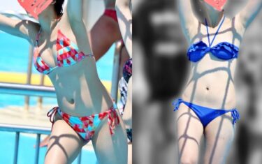 アスレチックプール水着08：HIROPON