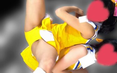 祭りだチア vol.114 【4K】 黄色アンスコ最強！駆け足する姿が可愛すぎてキュンです！Kバトン：メロン