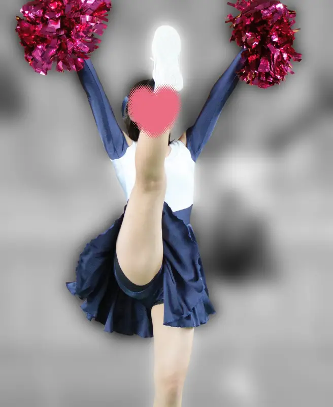 チア#249 たっぷり！紺白チア 前編 画像つき詳細レビュー