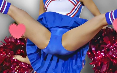 祭りだチア vol.119 【4K】 魔女JDチアダンス空港編 第四弾 華麗に決まったVジャンプ！最高の瞬間！：メロン