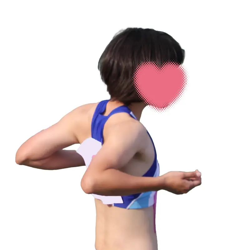 【AIリマスター】air_0484_01 リレーで気合いが入りすぎ！？青色ブルマがピチピチしすぎてωが浮き出てしまった選手 画像つき詳細レビュー