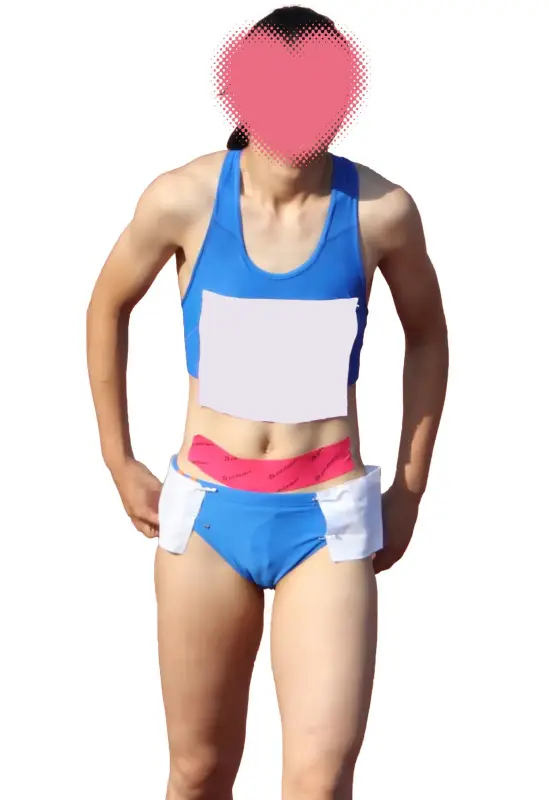 【AIリマスター】air_0484_01 リレーで気合いが入りすぎ！？青色ブルマがピチピチしすぎてωが浮き出てしまった選手 画像つき詳細レビュー