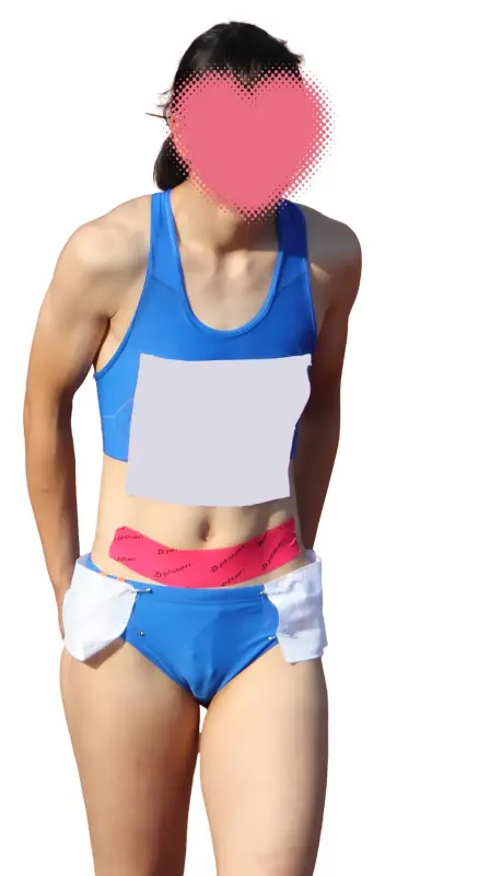 【AIリマスター】air_0484_01 リレーで気合いが入りすぎ！？青色ブルマがピチピチしすぎてωが浮き出てしまった選手 画像つき詳細レビュー