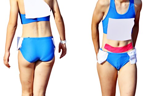 【AIリマスター】air_0484_01 リレーで気合いが入りすぎ！？青色ブルマがピチピチしすぎてωが浮き出てしまった選手