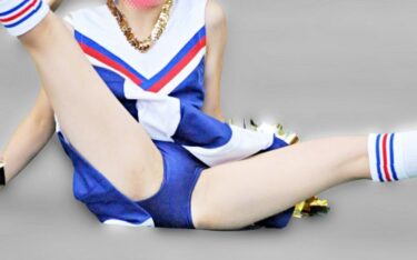 伝説のイベント参加　カワイすぎ無敵のチア②　～王道の青アン〇コが丸見え　青春真っ只中のチアチーム～