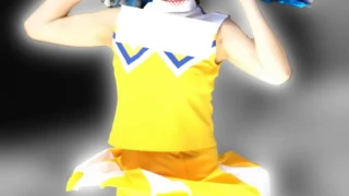 祭りだチア vol.114 【4K】 黄色アンスコ最強!駆け足する姿が可愛すぎてキュンです!Kバトン 画像つき詳細レビュー