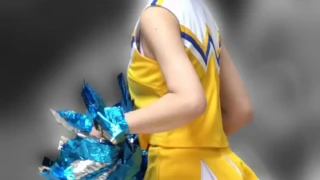 祭りだチア vol.114 【4K】 黄色アンスコ最強!駆け足する姿が可愛すぎてキュンです!Kバトン 画像つき詳細レビュー