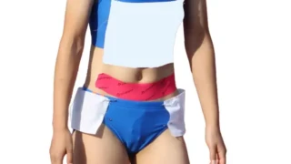 【AIリマスター】air_0484_01 リレーで気合いが入りすぎ!?青色ブルマがピチピチしすぎてωが浮き出てしまった選手 画像つき詳細レビュー